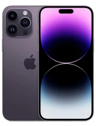 Смартфон Apple iPhone 14 Pro 128 ГБ, Dual: nano SIM + eSIM, глубокий фиолетовый