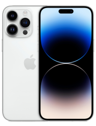 Смартфон Apple iPhone 14 Pro 128 ГБ, Dual еSIM, серебристый