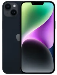 Смартфон Apple iPhone 14 128 ГБ, Dual: nano SIM + eSIM, тёмная ночь