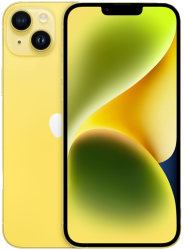 Смартфон Apple iPhone 14 128 ГБ, Dual еSIM, желтый