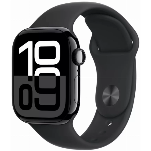 Умные часы Apple Watch Series 10 42 мм, M/L 140-245 мм, Aluminium Case GPS, Jet Black