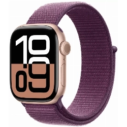 Умные часы Apple Watch Series 10 42 мм, Aluminium Case GPS, Sport Loop, Rose Gold