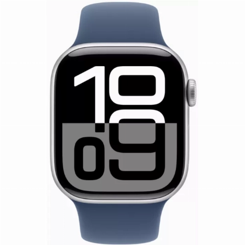 Умные часы Apple Watch Series 10 42 мм, S/M 130-200 мм, Aluminium Case GPS, Silver
