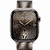 Умные часы Apple Watch Series 10 42 мм, M/L 140-245 мм, Titanium Case Cellular, Milanese Loop, Natural