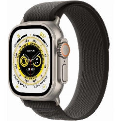 Apple Watch Ultra GPS   Cellular, 49 мм, корпус из титана, ремешок Trail черного/серого цвета, размер M/L