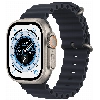 Apple Watch Ultra GPS + Cellular, 49 мм, корпус из титана, ремешок Ocean цвета «тёмная ночь»