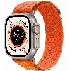 Apple Watch Ultra GPS + Cellular, 49 мм, корпус из титана, ремешок Alpine оранжевого цвета, размер M
