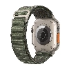 Apple Watch Ultra GPS + Cellular, 49 мм, корпус из титана, ремешок Alpine зеленого цвета, размер M
