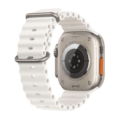 Apple Watch Ultra GPS + Cellular, 49 мм, корпус из титана, ремешок Ocean белого цвета
