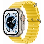 Apple Watch Ultra GPS + Cellular, 49 мм, корпус из титана, ремешок Ocean желтого цвета