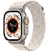 Apple Watch Ultra GPS + Cellular, 49 мм, корпус из титана, ремешок Alpine цвета «сияющая звезда», размер M