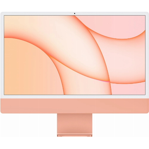 Apple iMac 24" (MGPR3), M1 (8C CPU, 8C GPU), 8 ГБ, 256 ГБ SSD, оранжевый