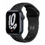 Умные часы Apple Watch Series 7 41 мм Aluminium Case with NIKE, темная ночь