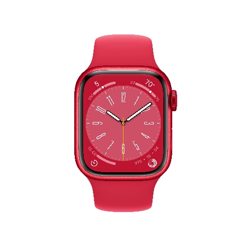 Умные часы Apple Watch Series 8 41 мм (PRODUCT)RED Aluminium Case with (PRODUCT)RED Sport Band, размер M/L