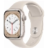 Умные часы Apple Watch Series 8 45 мм Starlight Aluminium Case with Starlight Sport Band, размер S/M