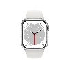 Умные часы Apple Watch Series 8 41 мм Silver Aluminium Case with Sport Band, размер S/M