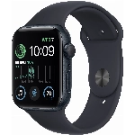 Умные часы Apple Watch Series SE Gen 2 44 мм Aluminium Case, тёмная ночь, размер S/M