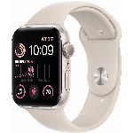 Умные часы Apple Watch Series SE Gen 2 44 мм Aluminium Case, сияющая звезда, размер S/M