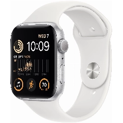 Умные часы Apple Watch Series SE Gen 2 44 мм Aluminium Case, серебристые, размер S/M