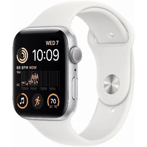 Умные часы Apple Watch Series SE Gen 2 40 мм Aluminium Case, серебристые, размер S/M