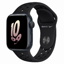 Умные часы Apple Watch Series SE Gen 2 44 мм Aluminium Case with NIKE, тёмная ночь, размер R