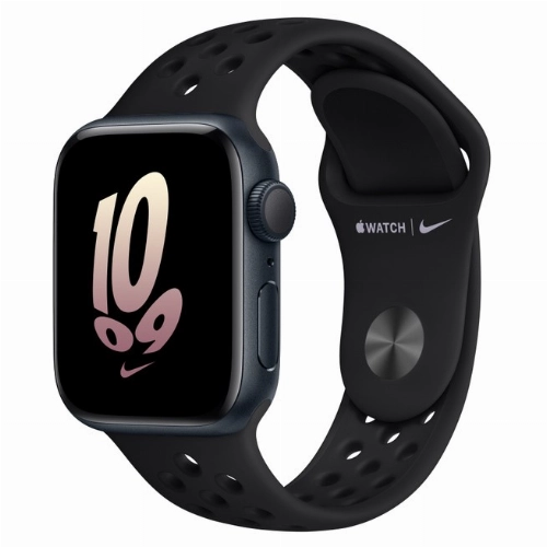 Умные часы Apple Watch Series SE Gen 2 44 мм Aluminium Case with NIKE, тёмная ночь, размер R