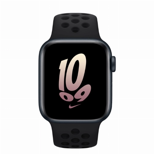 Умные часы Apple Watch Series SE Gen 2 44 мм Aluminium Case with NIKE, тёмная ночь, размер R