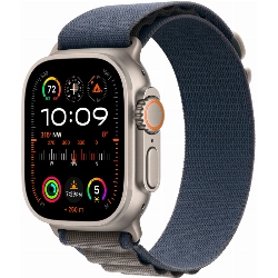Apple Watch Ultra 2 GPS + Cellular, 49 мм, корпус из титана, ремешок Alpine синего цвета, размер S