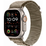 Apple Watch Ultra 2 GPS + Cellular, 49 мм, корпус из титана, ремешок Alpine оливкового цвета, размер S
