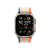 Apple Watch Ultra 2 GPS + Cellular, 49 мм, корпус из титана, ремешок Trail оранжевого/бежевого цвета, размер S/M