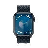 Apple Watch Series 9, 41 мм, корпус из алюминия цвета «темная ночь», нейлоновый ремешок цвета «темная ночь»