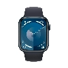 Apple Watch Series 9, 41 мм, корпус из алюминия цвета «тёмная ночь», спортивный ремешок цвета «тёмная ночь», размер M/L