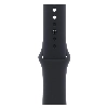 Apple Watch Series 9, 41 мм, корпус из алюминия цвета «тёмная ночь», спортивный ремешок цвета «тёмная ночь», размер M/L