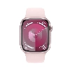 Apple Watch Series 9, 41 мм, корпус из алюминия розового цвета, спортивный ремешок нежно-розового цвета, размер S/M