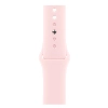 Apple Watch Series 9, 41 мм, корпус из алюминия розового цвета, спортивный ремешок нежно-розового цвета, размер S/M