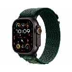 Apple Watch Ultra 2 (2024) GPS + Cellular 49 мм Black Titanium Case with Dark Green Alpine Loop Large