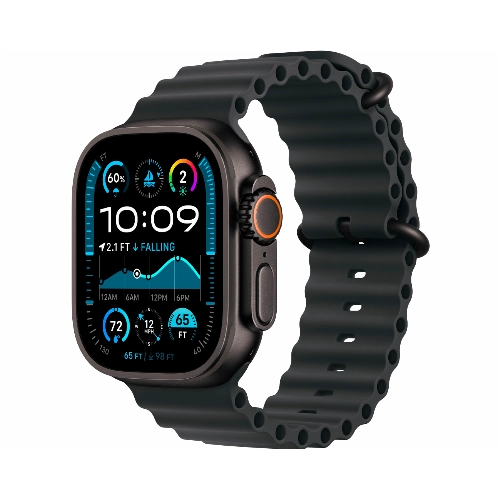 Apple Watch Ultra 2 (2024) GPS + Cellular 49 мм Black Titanium Case with Black Ocean Band