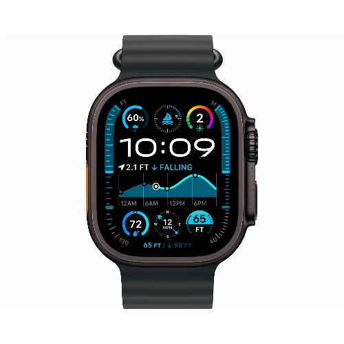 Apple Watch Ultra 2 (2024) GPS + Cellular 49 мм Black Titanium Case with Black Ocean Band