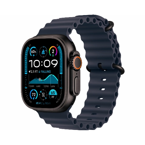 Apple Watch Ultra 2 (2024) GPS + Cellular 49 мм Black Titanium Case with Navy Ocean Band 