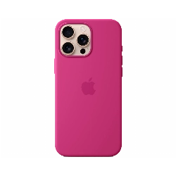 Чехол iPhone 16 Pro Max Silicon Case Fuchsia