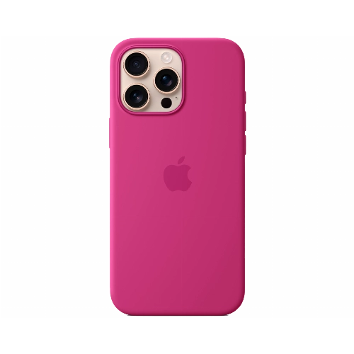 Чехол iPhone 16 Pro Max Silicon Case Fuchsia