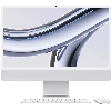 Моноблок Apple iMac 24" 2023 (MQRK3), 8/512 ГБ, серебристый (гравировка)