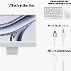 Моноблок Apple iMac 24" 2023 (MQRK3), 8/512 ГБ, серебристый (гравировка)