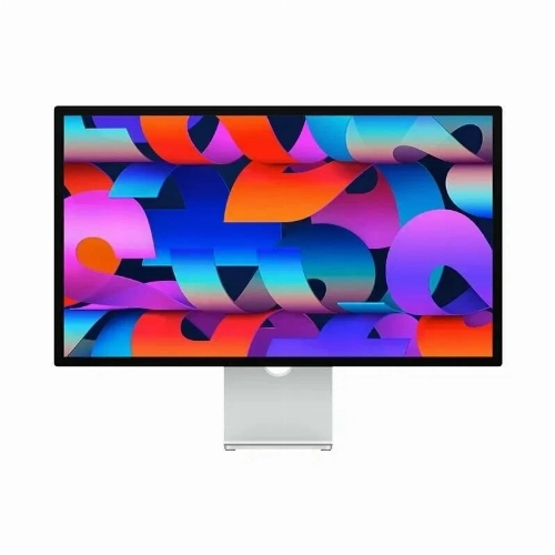 Монитор Apple Studio Display (MK0Q3), стандартное покрытие, с регулируемой по наклону и высоте подставкой, Silver, серебристый
