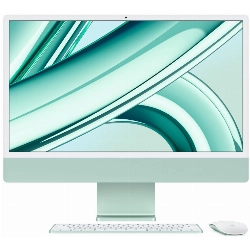 Apple iMac 24" Retina 4,5K (MQRN3ZS/A) M3 (8C CPU, 10C GPU) 8/256 ГБ SSD, зеленый