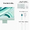 Apple iMac 24" Retina 4,5K (MQRP3X/A), M3 (8C CPU, 10C GPU), 8 ГБ, 512 ГБ SSD, зеленый (гравировка)