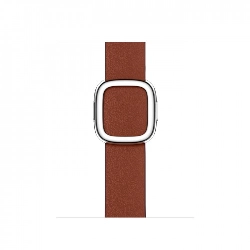Ремешок Modern Buckle для Apple Watch 41 мм, коричневый