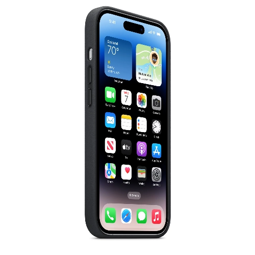 iPhone 14 Pro Leather Case Black (MPPG3)