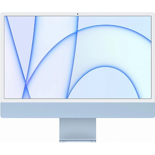 Apple iMac 24" Retina 4,5K (MJVN3), M1 (8C CPU, 8C GPU), 16 ГБ, 1024 ГБ SSD, синий