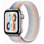 Умные часы Apple Watch Series 8 45 мм Silver Stainless Steel with Pride Edition Sport Loop, размер M/L
